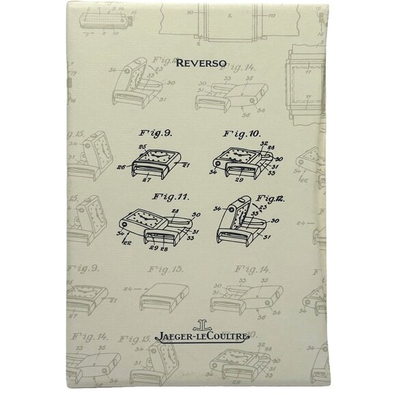 Jaeger Lecoultre Reverso Watch Full Set Certificate Warranty Booklet Authentic